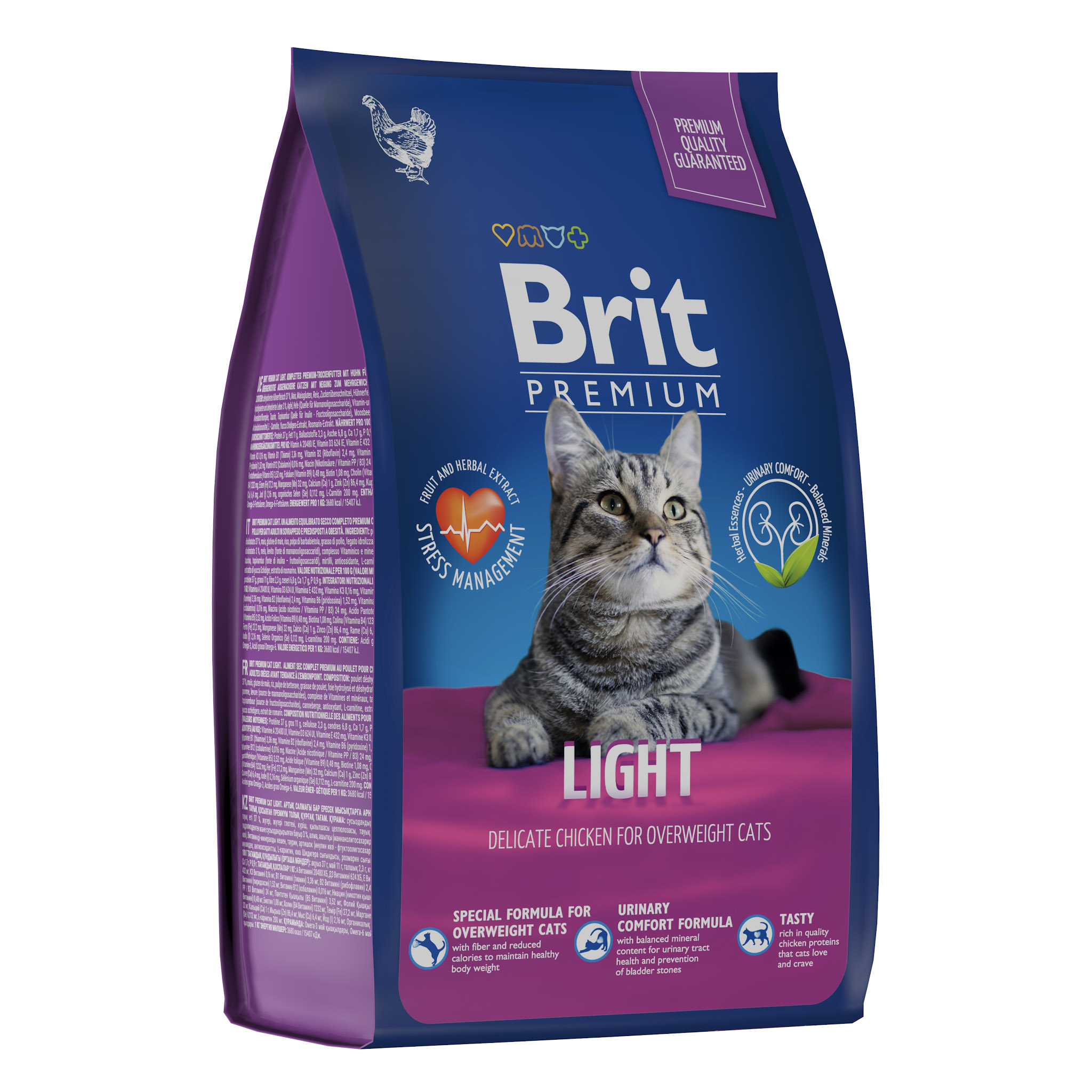 Купить корм брит для кошек. Brit Premium Cat Adult курица, 8 кг. Brit Premium для кошек состав. Brit для кошек с избыточным весом. Brit с курицей для кошек.